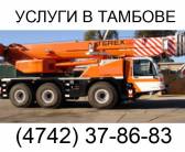 Аренда автокрана 60 тн Terex TC60 Тамбов